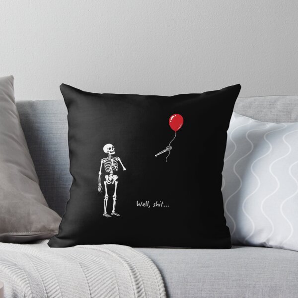 Item preview, Skeleton Lost Balloon Well Shit designed and sold by ciaro-media.