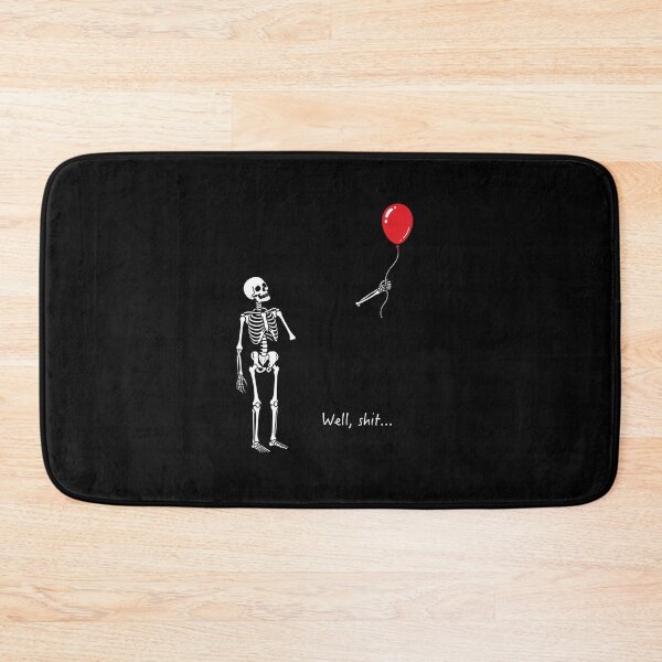 Item preview, Skeleton Lost Balloon Well Shit designed and sold by ciaro-media.