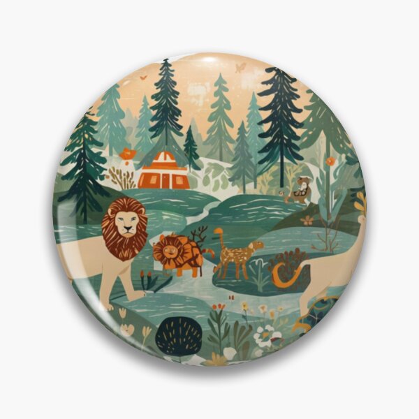 Item preview, Whimsical Forest Animal Art designed and sold by kjuuf.