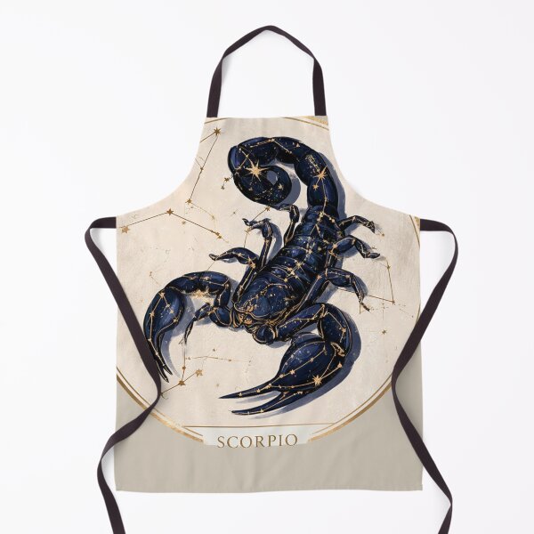 Item preview, Scorpio Zodiac Scorpion Astrology Celestial Constellation Gold Navy PNG designed and sold by MythicMood.