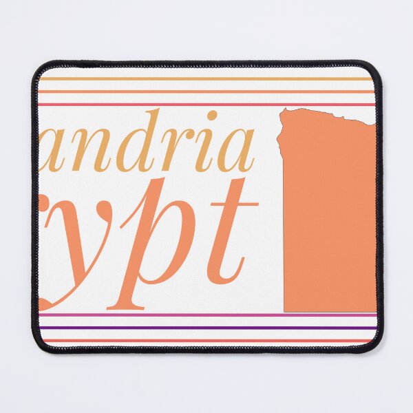 Item preview, Alexandria Egypt City Marked On Country Map designed and sold by TheIconSmith.