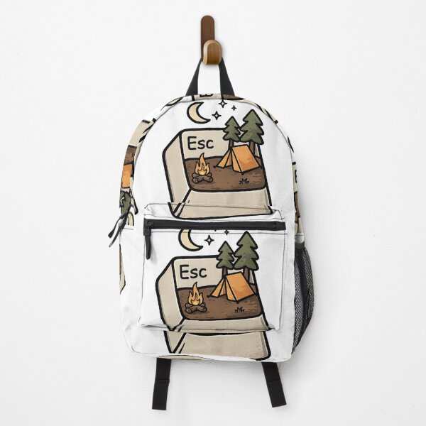 Item preview, Escape Nature Camping Keycap Esc Key Cute Outdoor Wanderlust Graphic designed and sold by DesignArtist.ia.