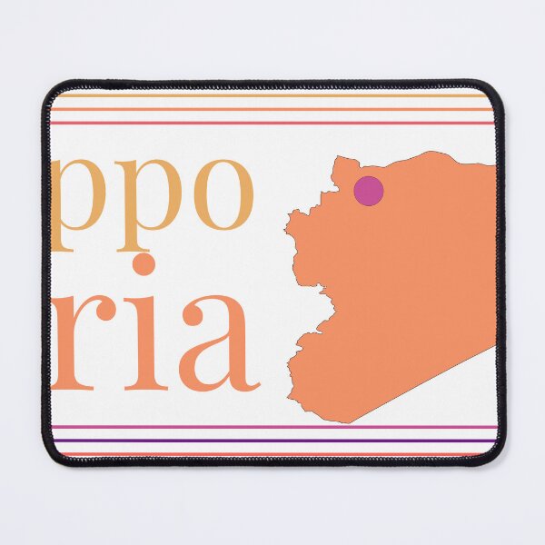 Item preview, Aleppo Syria City Marked On Country Map designed and sold by TheIconSmith.