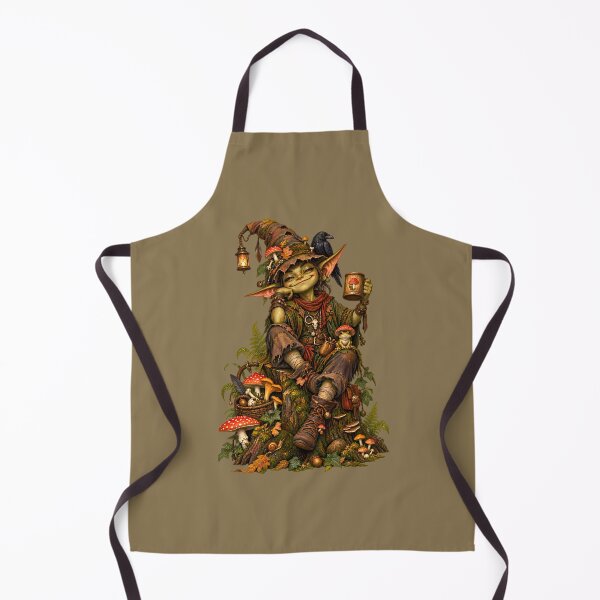 Item preview, Forest Goblin - Goblincore Fantasy Art designed and sold by Pickmash.