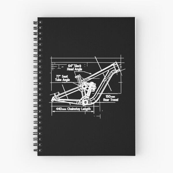 Item preview, MTB Blueprint: Full-Suspension Frame Tech designed and sold by Pineapple-Tree.