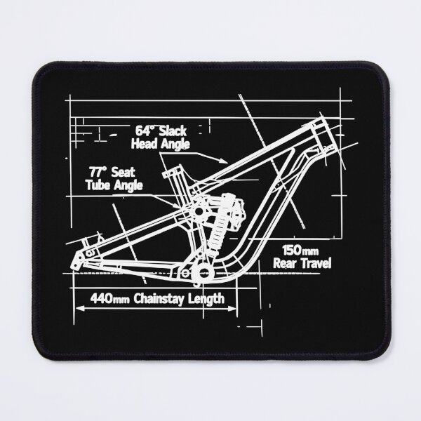 Item preview, MTB Blueprint: Full-Suspension Frame Tech designed and sold by Pineapple-Tree.