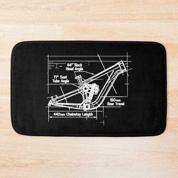 Item preview, MTB Blueprint: Full-Suspension Frame Tech designed and sold by Pineapple-Tree.