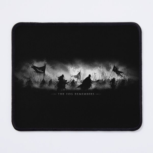 Item preview, The Fog Remembers - Medieval Battle Dark Fantasy Art designed and sold by WartonnoArt.