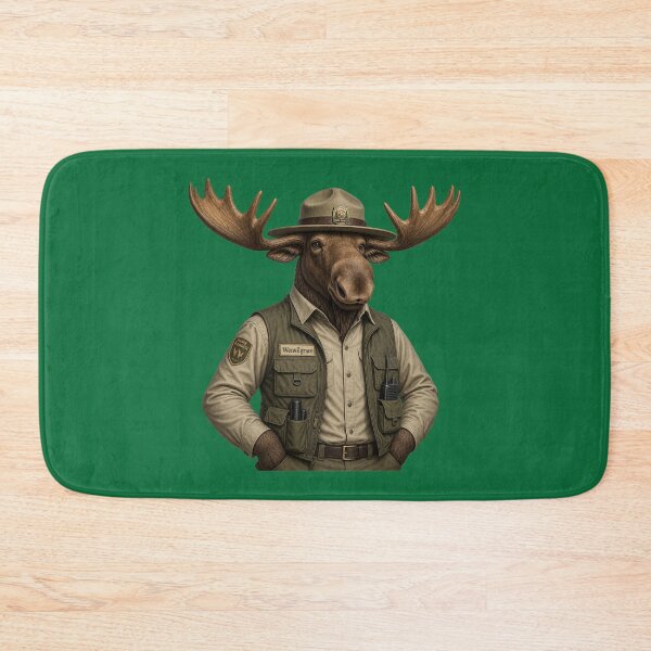 Item preview, Copy of Park Ranger Moose Gift designed and sold by Wenvilgrace.