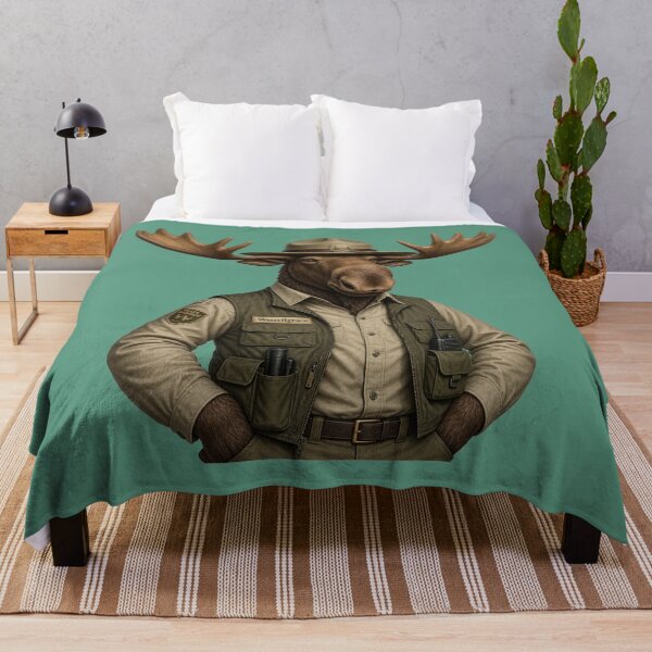 Item preview, Copy of Park Ranger Moose Gift designed and sold by Wenvilgrace.