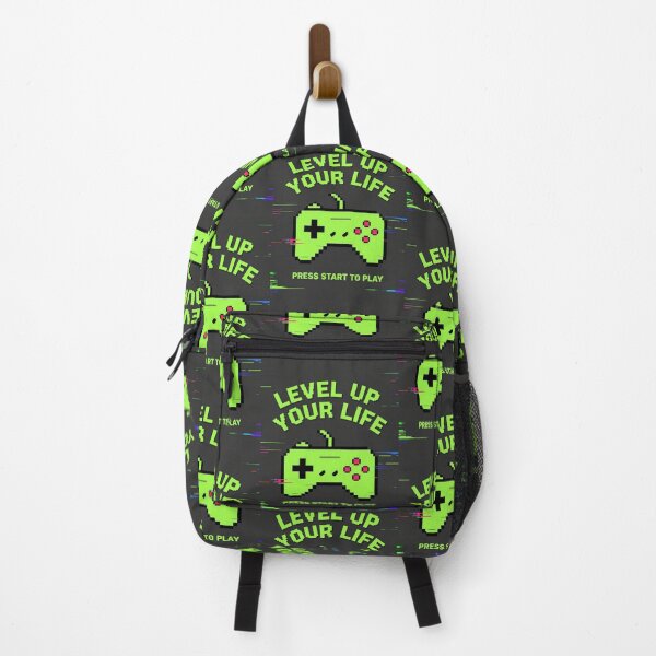 Item preview, Level Up Your Life Retro Gaming Poster – 8 Bit Controller Arcade Art designed and sold by FestivityFinds.