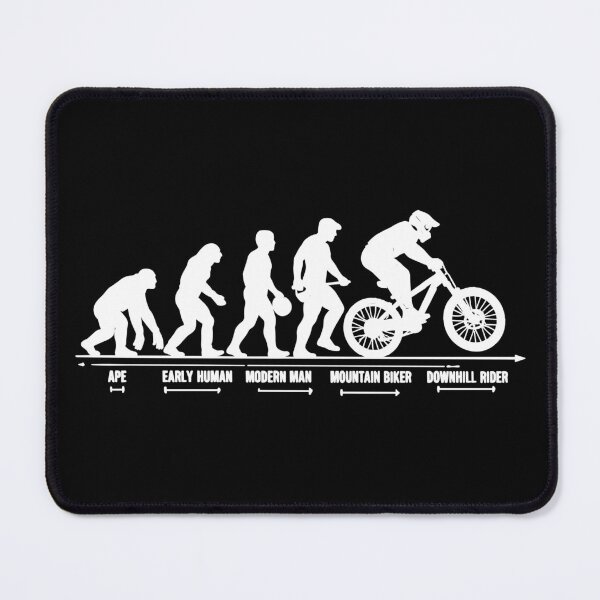 Item preview, Mountain bike evolution downhill MTB gift designed and sold by Pineapple-Tree.