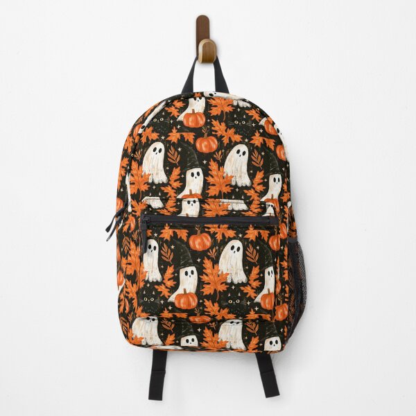 Item preview, Spooky Ghosts & Black Cat – Vintage Halloween Autumn designed and sold by KAM-KAM-STORE.