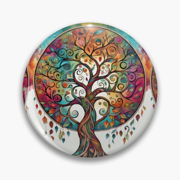 Item preview, Tree of Life Mandala Boho Artwork designed and sold by pinkal.