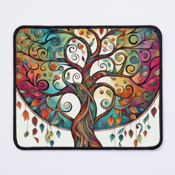 Item preview, Tree of Life Mandala Boho Artwork designed and sold by pinkal.