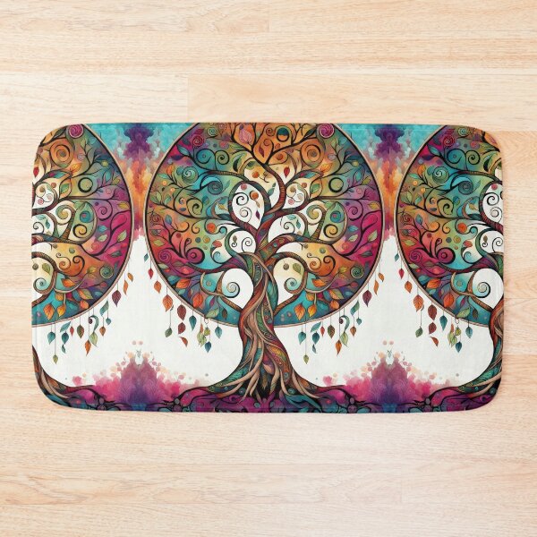 Item preview, Tree of Life Mandala Boho Artwork designed and sold by pinkal.