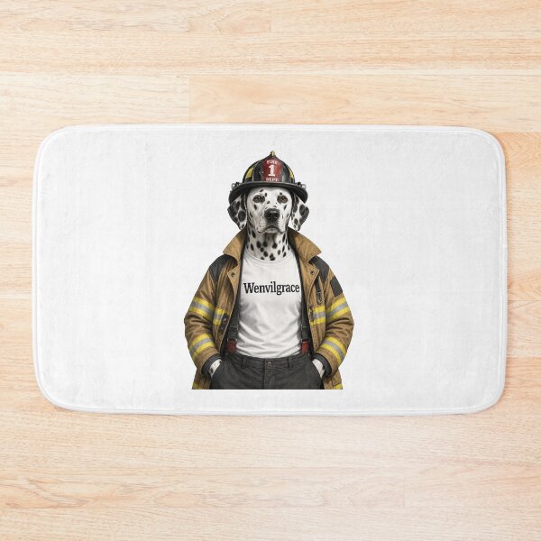 Item preview, Firefighter Dalmatian Gift designed and sold by Wenvilgrace.