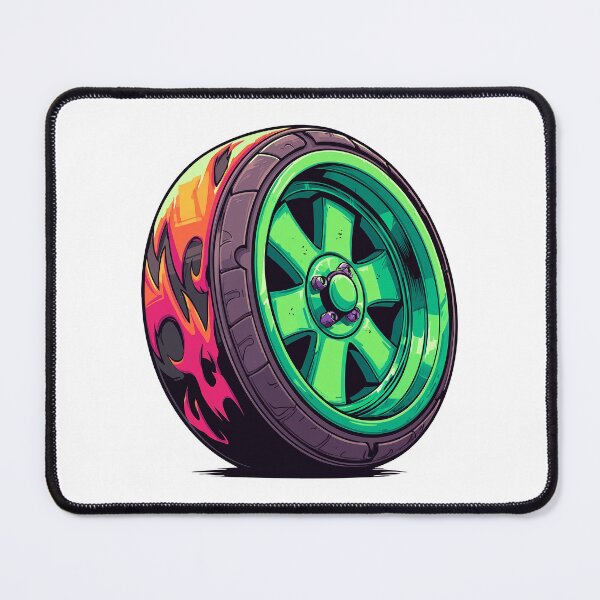 Item preview, Flame wheel illustration designed and sold by robyeyedropy.