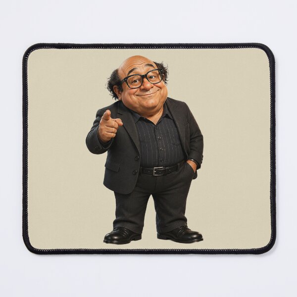 Item preview, Funny Bald Man 3D Cartoon Character – Retro Comedy Inspired Design designed and sold by Bhaskar Digital Art.