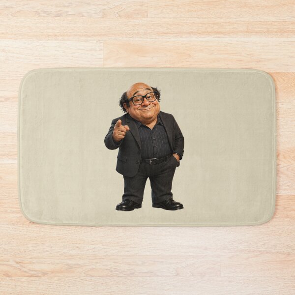 Item preview, Funny Bald Man 3D Cartoon Character – Retro Comedy Inspired Design designed and sold by Bhaskar Digital Art.