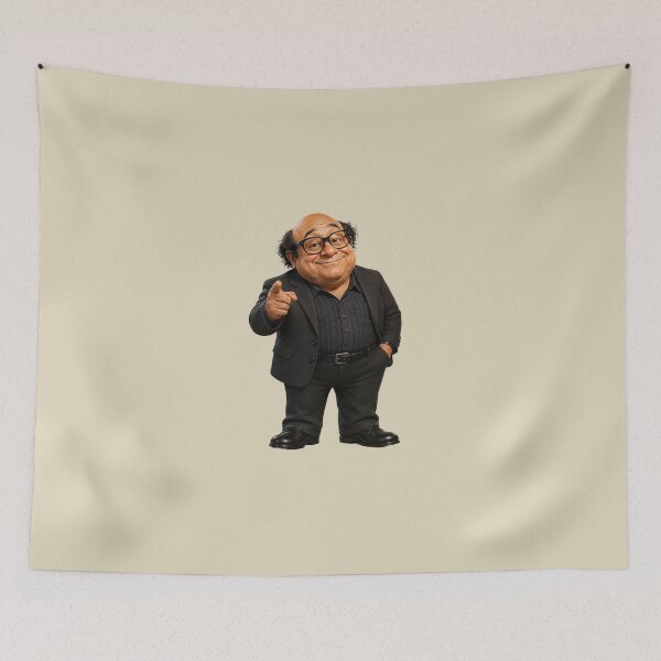 Item preview, Funny Bald Man 3D Cartoon Character – Retro Comedy Inspired Design designed and sold by Bhaskar Digital Art.
