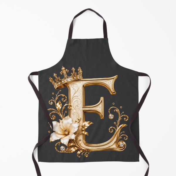 Item preview, Luxury Gold Letter E Monogram with Crown & Lily Flower – Elegant Floral Alphabet Clipart designed and sold by MoodLay.