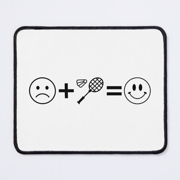 Item preview, Badminton Is My Therapy - Sad Plus Shuttlecock Equals Happy designed and sold by Vision Crafted.