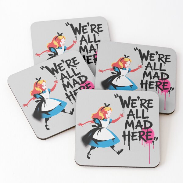 Item preview, Banksy - We're all mad here designed and sold by 123ks.