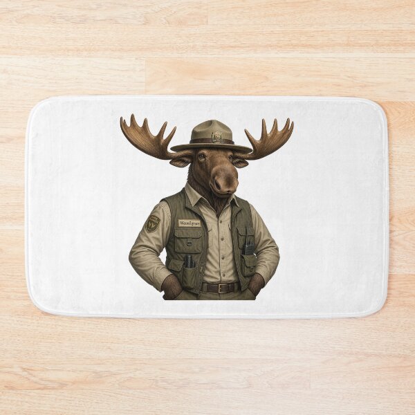 Item preview, Park Ranger Moose Gift designed and sold by Wenvilgrace.