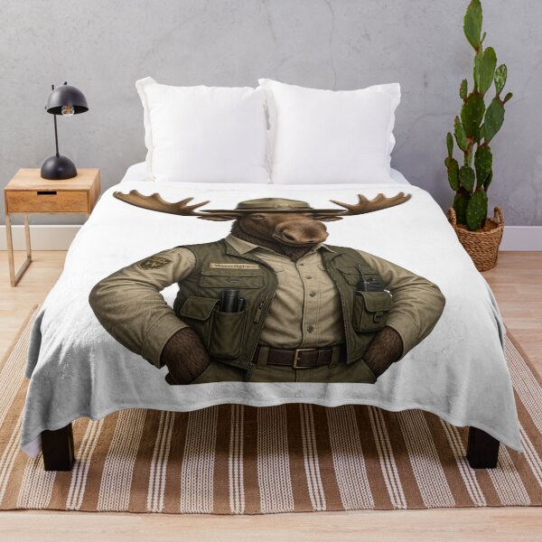 Item preview, Park Ranger Moose Gift designed and sold by Wenvilgrace.