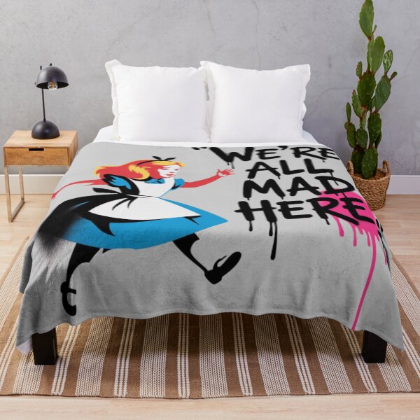 Item preview, Banksy - We're all mad here designed and sold by 123ks.
