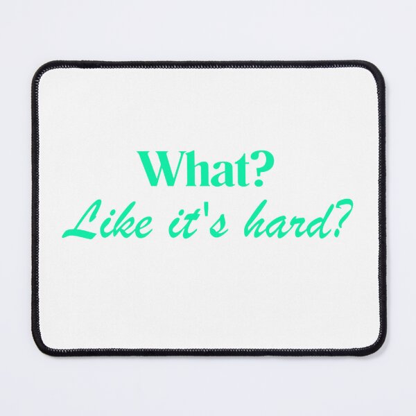 Item preview, What? Like It’s Hard? Sage Green Sticker | Dark Academia Law Student Aesthetic designed and sold by JusticeForSale.
