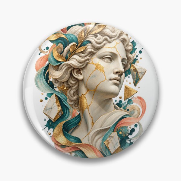 Item preview, Golden Fracture – Classical Kintsugi Art designed and sold by moditeck.