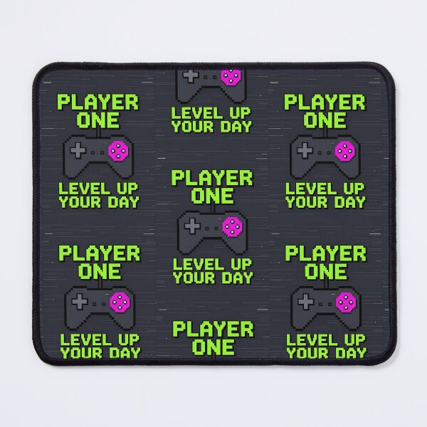 Item preview, Player One Retro Gaming Poster: Level Up Your Day designed and sold by FestivityFinds.