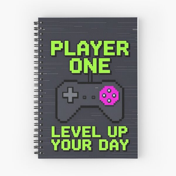Item preview, Player One Retro Gaming Poster: Level Up Your Day designed and sold by FestivityFinds.