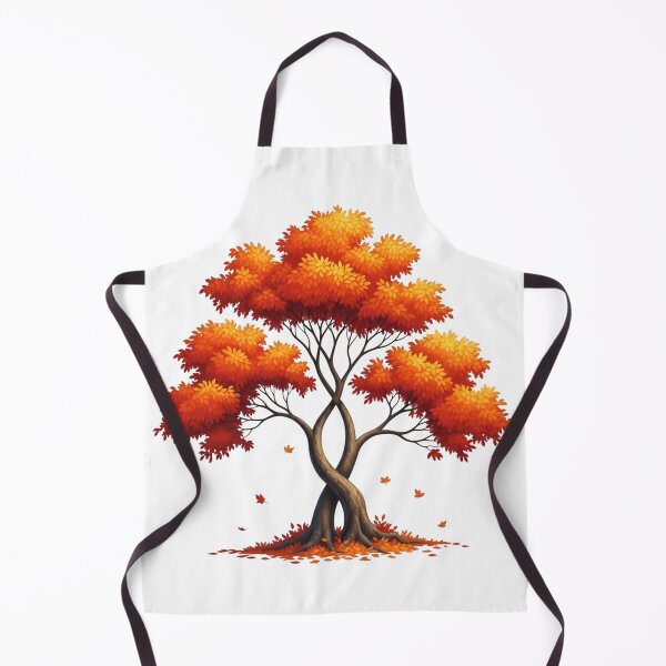 Item preview, Autumn Tree of Life – Vibrant Orange Fall Fantasy Tree designed and sold by Awarrie.