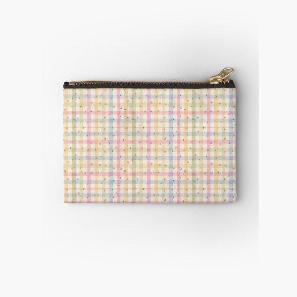 Item preview, Pastel Gingham Floral Pattern – Cottagecore Spring Garden designed and sold by neyyscrafts.