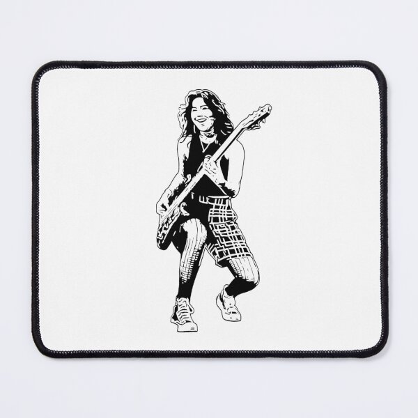 Item preview, Alejandra The Warning Bass Guitar Art designed and sold by famousflies313.