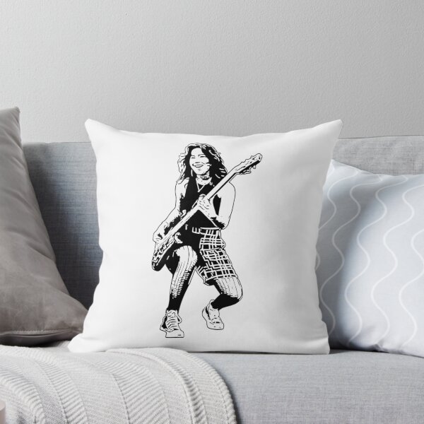 Item preview, Alejandra The Warning Bass Guitar Art designed and sold by famousflies313.