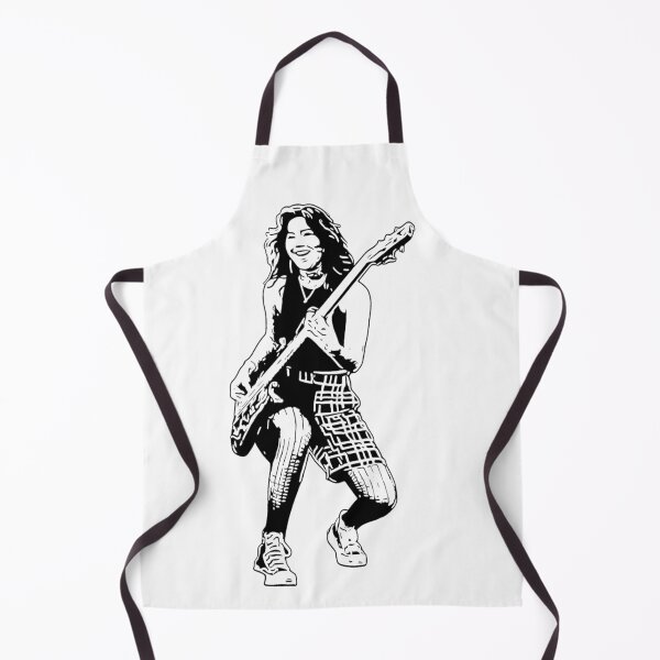 Item preview, Alejandra The Warning Bass Guitar Art designed and sold by famousflies313.