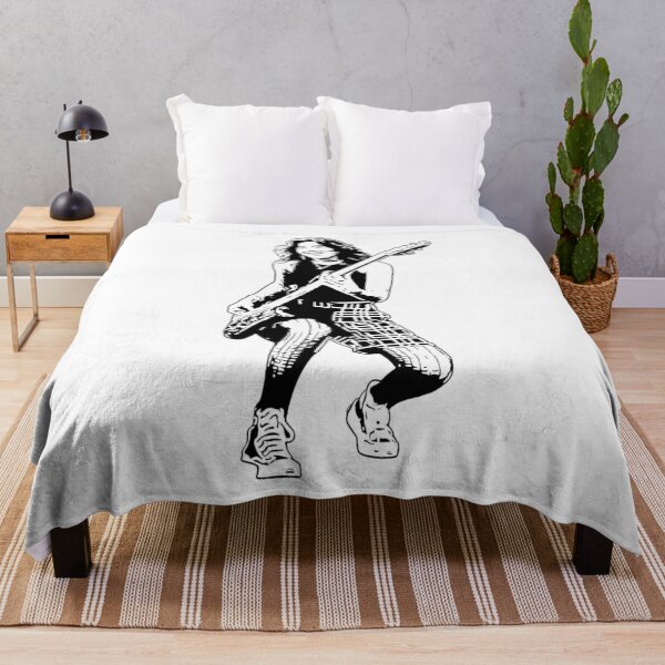 Item preview, Alejandra The Warning Bass Guitar Art designed and sold by famousflies313.