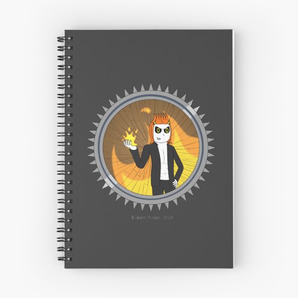 Item preview, Literally Hell - Damien's Badge designed and sold by Literally Hell Shop.