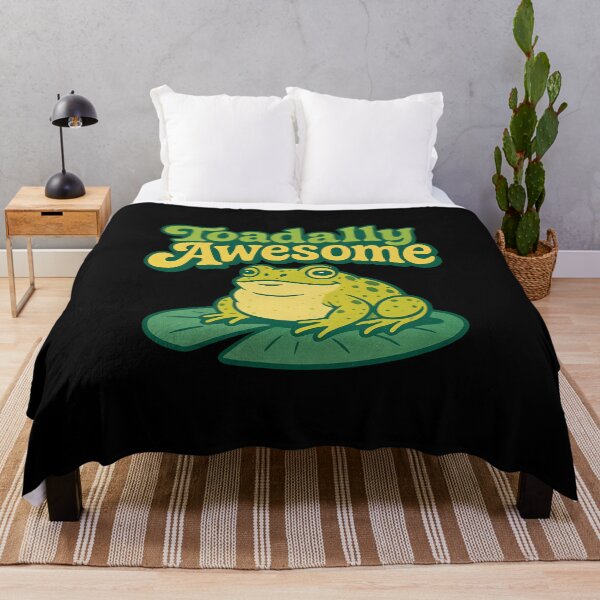 Item preview, Toadally Awesome Funny Frog Lily Pad Retro designed and sold by Photo-Sphere101.