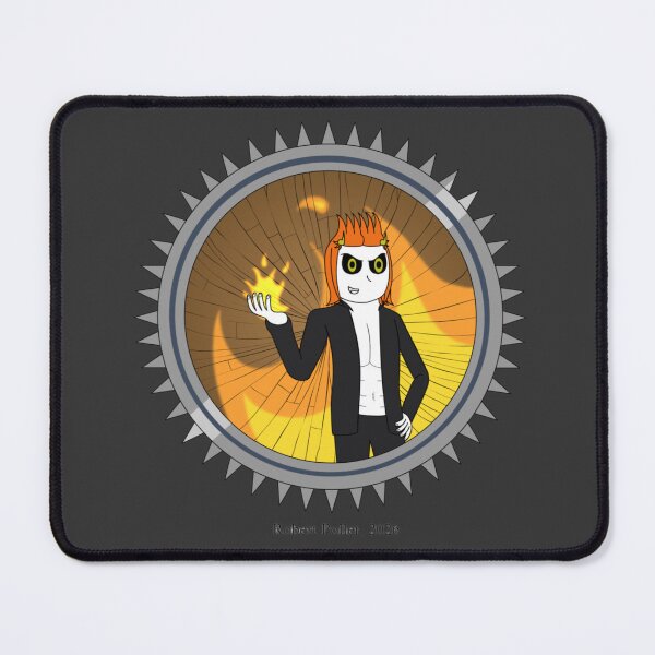 Item preview, Literally Hell - Damien's Badge designed and sold by Literally Hell Shop.