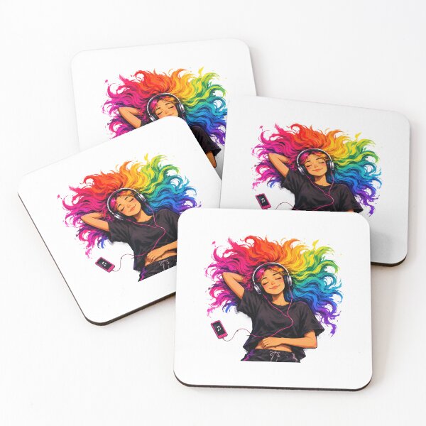 Item preview, Music Lover Girl designed and sold by DesignPrePress.