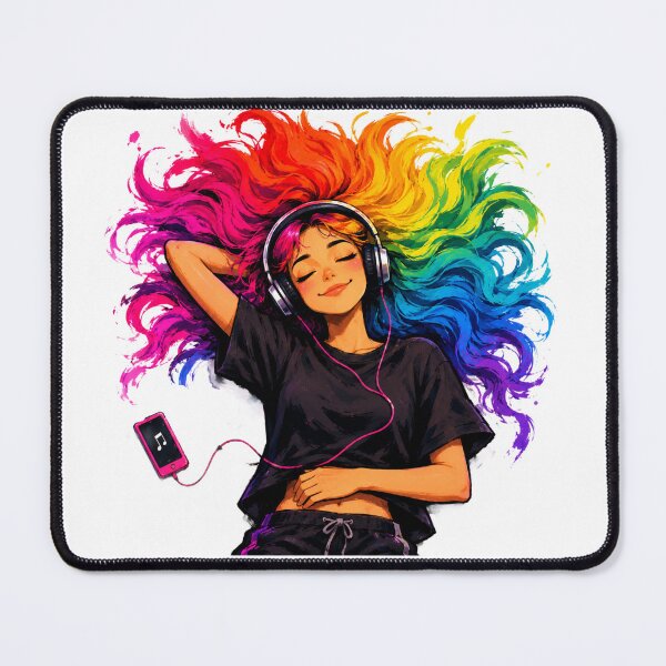 Item preview, Music Lover Girl designed and sold by DesignPrePress.