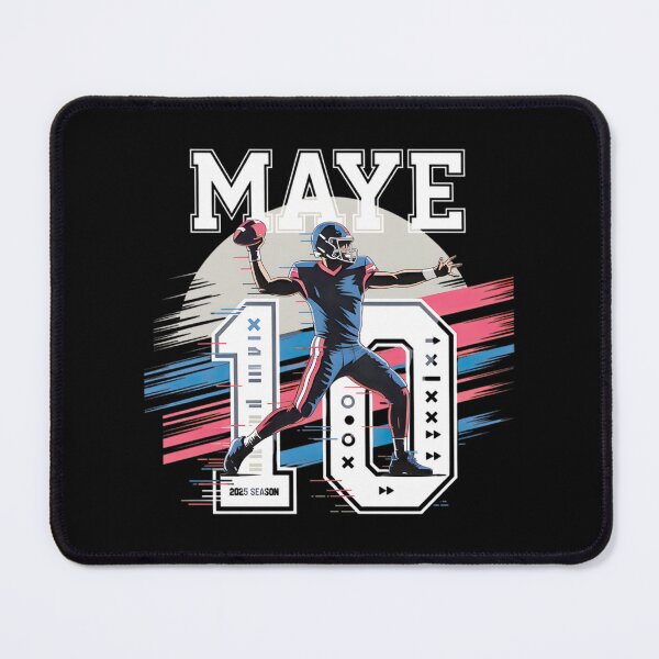 Item preview, Drake Maye 2025 Season Quarterback Artwork designed and sold by Chad King.