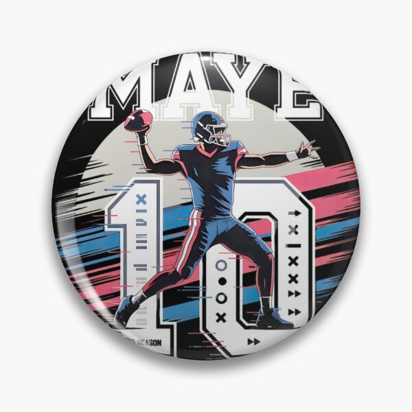 Item preview, Drake Maye 2025 Season Quarterback Artwork designed and sold by Chad King.