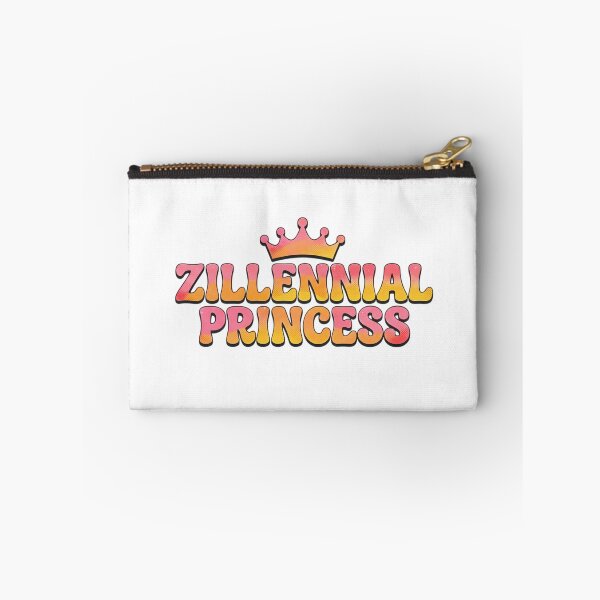 Item preview, zillennial princess retro vintage pink orange yellow designed and sold by sadieillust.