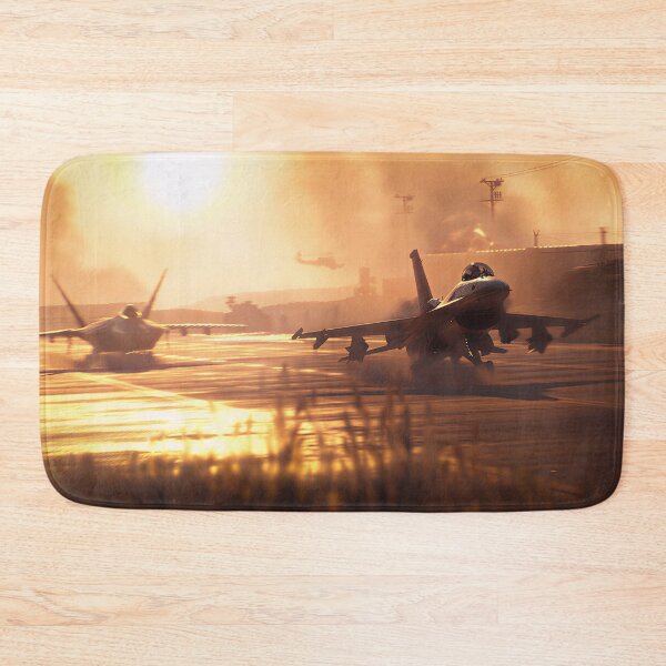 Item preview, BF BF6 Blackwell Fields Airstrip Fighter Attack Jets Art designed and sold by Sellcooldesigns.